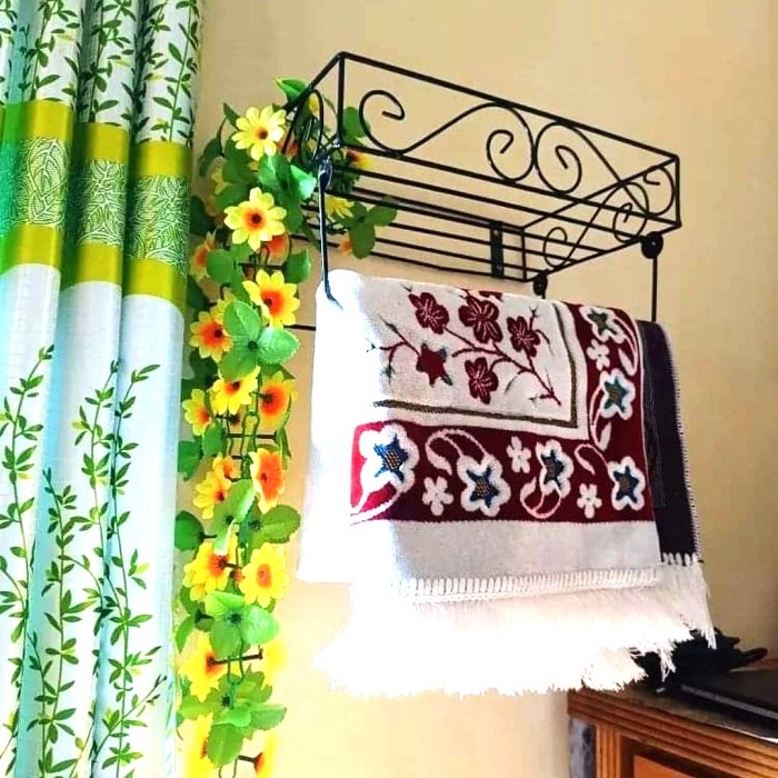 Quran stand & Jainamaz stand 15'' inch Quran sharif wall stand Jainamaj Hanger